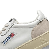 Sneackers donna Medalist in pelle e suede Bianco AULW LS33 AUTRY 