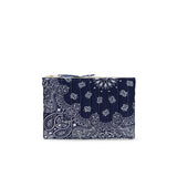 Pochette in bandana matelassè Blue CAPOCHETTE NAVY REAL CALL IT BY YOUR NAME 