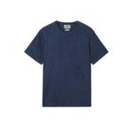 MC2 SAINT BARTH T-Shirt uomo in lino Blue