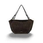 Borsa donna Bloom in pelle scamosciata Moka BS12037 CM PL 974 GIANNI CHIARINI 