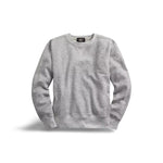 Felpa uomo girocollo Grigio Melange 782819199001 ATHLETIC GREY RRL 
