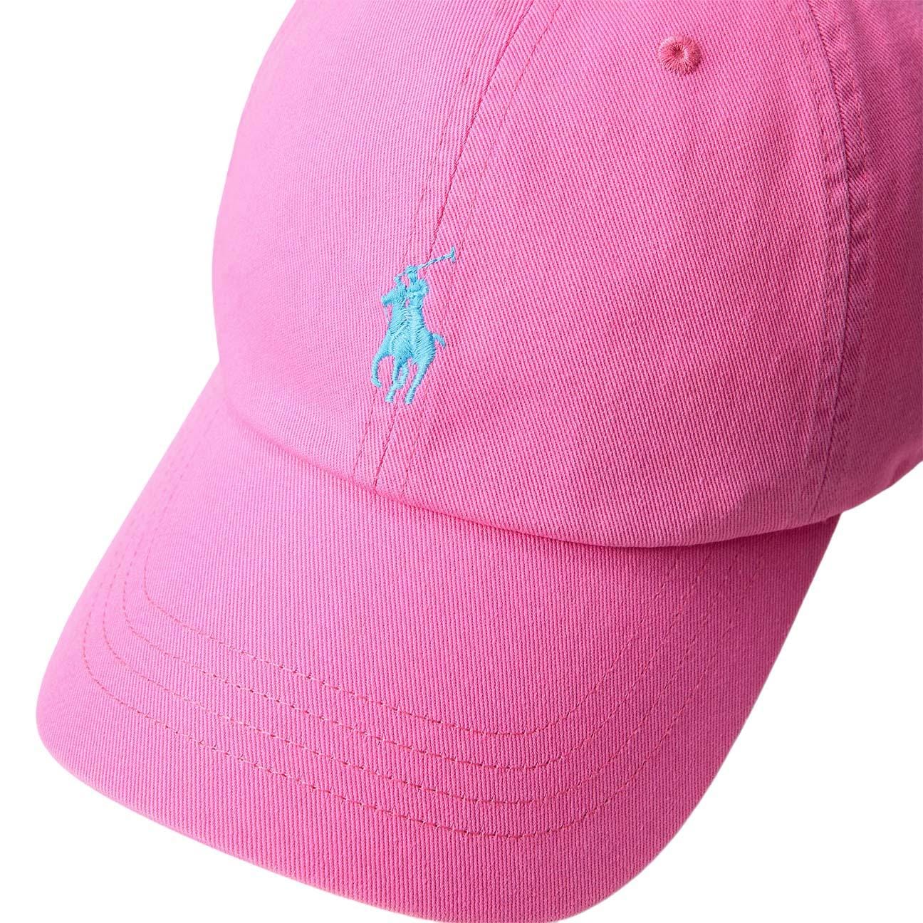 Cappellino da baseball in chino Rosa 710667709 504 POLO RALPH LAUREN 