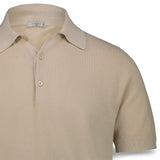 Polo uomo in cotone Avorio CN4890 1132 COCONUT CIRCOLO1901 