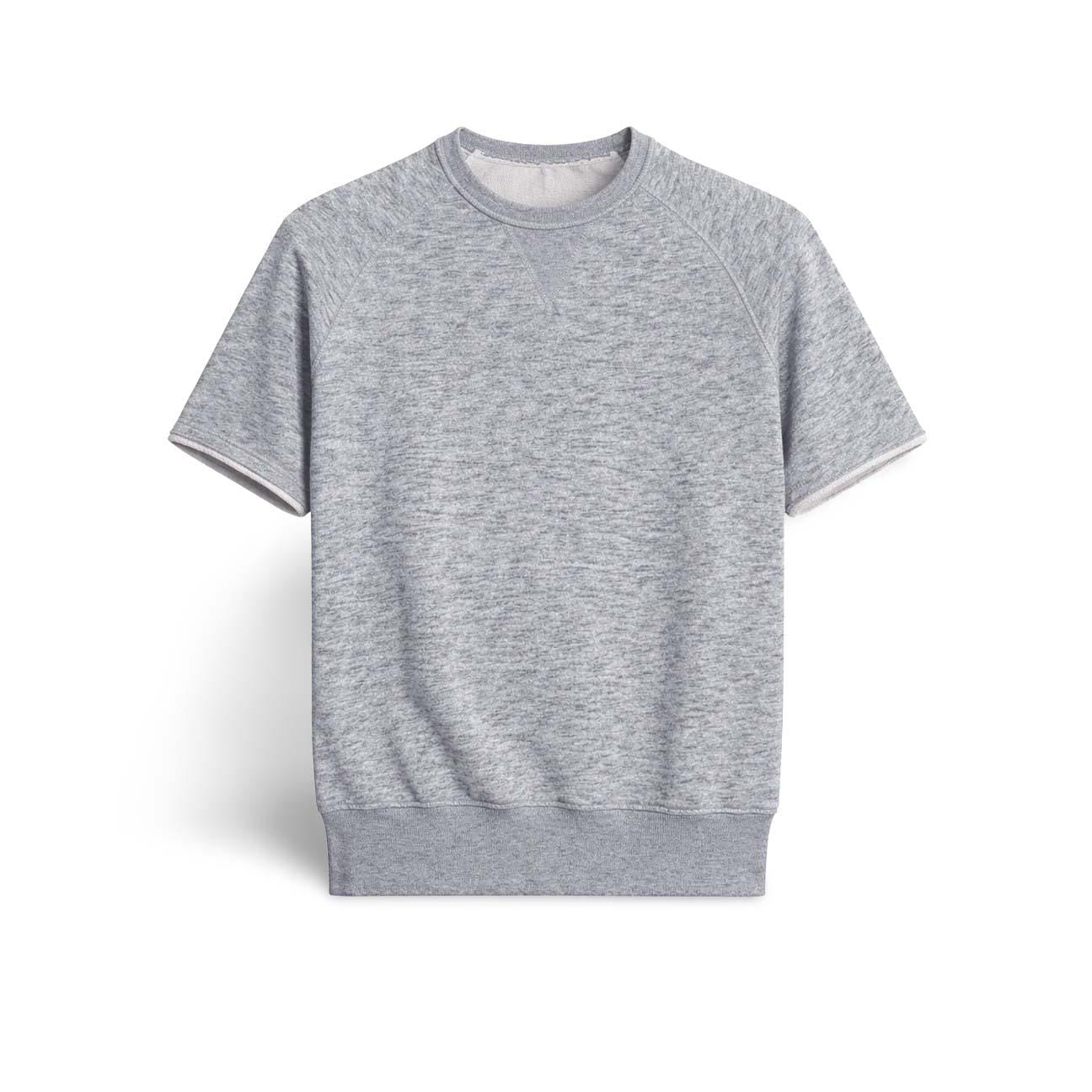 Felpa uomo in cotone Glendale Grigio GLENDALE GREY MELANGE CHESAPEAKE'S 