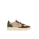 Sneakers uomo Medalist Low in suedeTS27  Beige e Verde AULM TS17 AUTRY 
