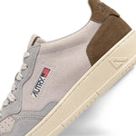 Sneakers uomo Medalist Low in suedeTS27  Grigio e Beige AULM TS27 AUTRY 
