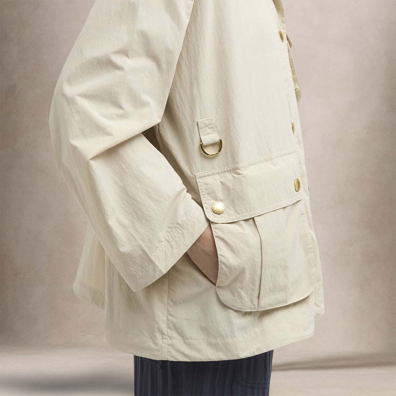 Giacca donna antipioggia Debbie Beige LSP0301 CR11 JASMINE BARBOUR 