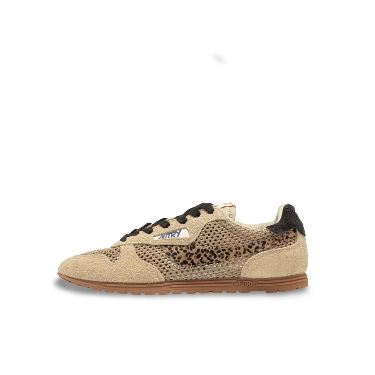 Sneakers donna Windspin Low Leopard WSLW KP01 AUTRY 