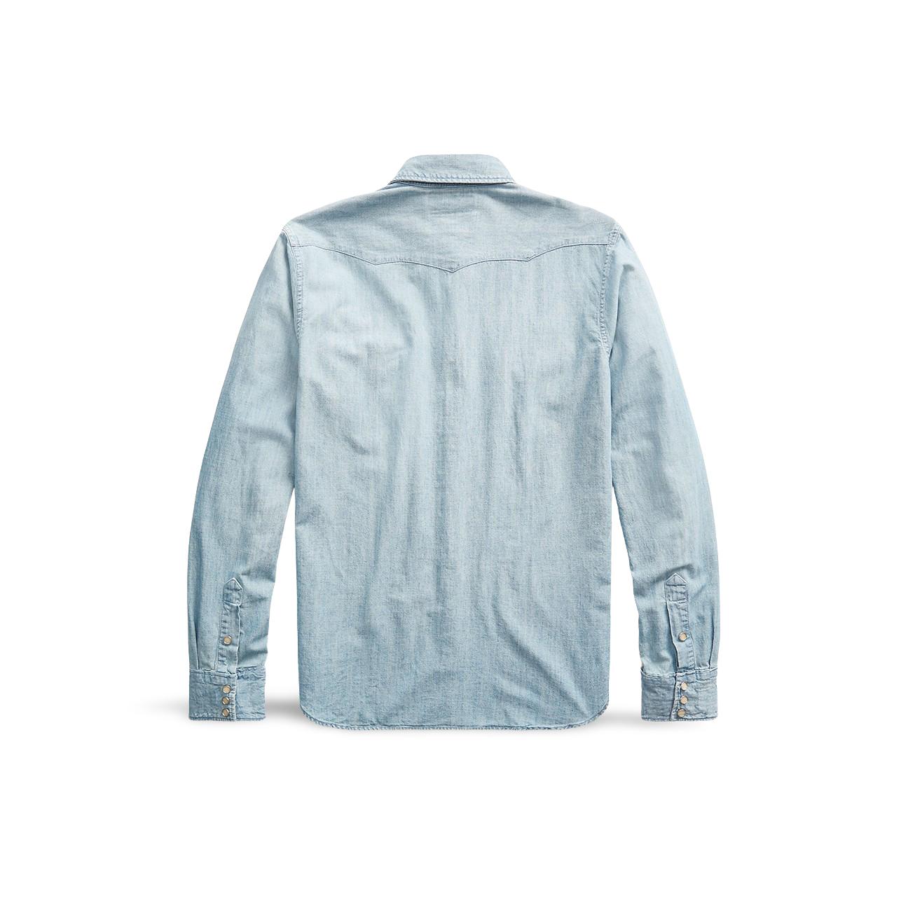 Camicia uomo Western Figt Davey Wash 782796403 001 RRL 