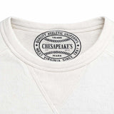 Felpa uomo in cotone Glendale Yankees Bianco GLENDALE 719 BIANCO CHESAPEAKE'S 