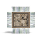 Scialle in seta stampata Multicolor Beige ALOE 135 X135 517560 PIERRE LOUIS MASCIA 