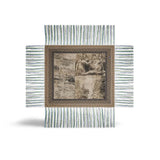 Scialle in seta stampata Multicolor Beige ALOE 135 X135 517560 PIERRE LOUIS MASCIA 