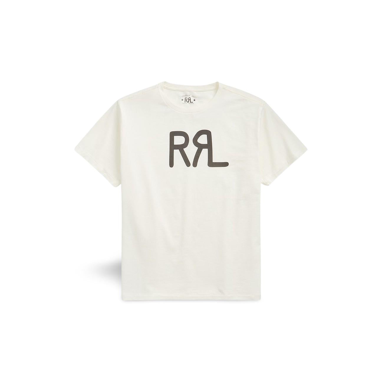 T-Shirt uomo con logo Bianco 782897939 001 RRL 