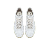 Sneakers uomo Medalist Low LL15  in pelle Bianco AULM LL15 AUTRY 