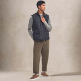 Gilet uomo New Lowerdale Blue MGI0245 NY71 NAVY BARBOUR 