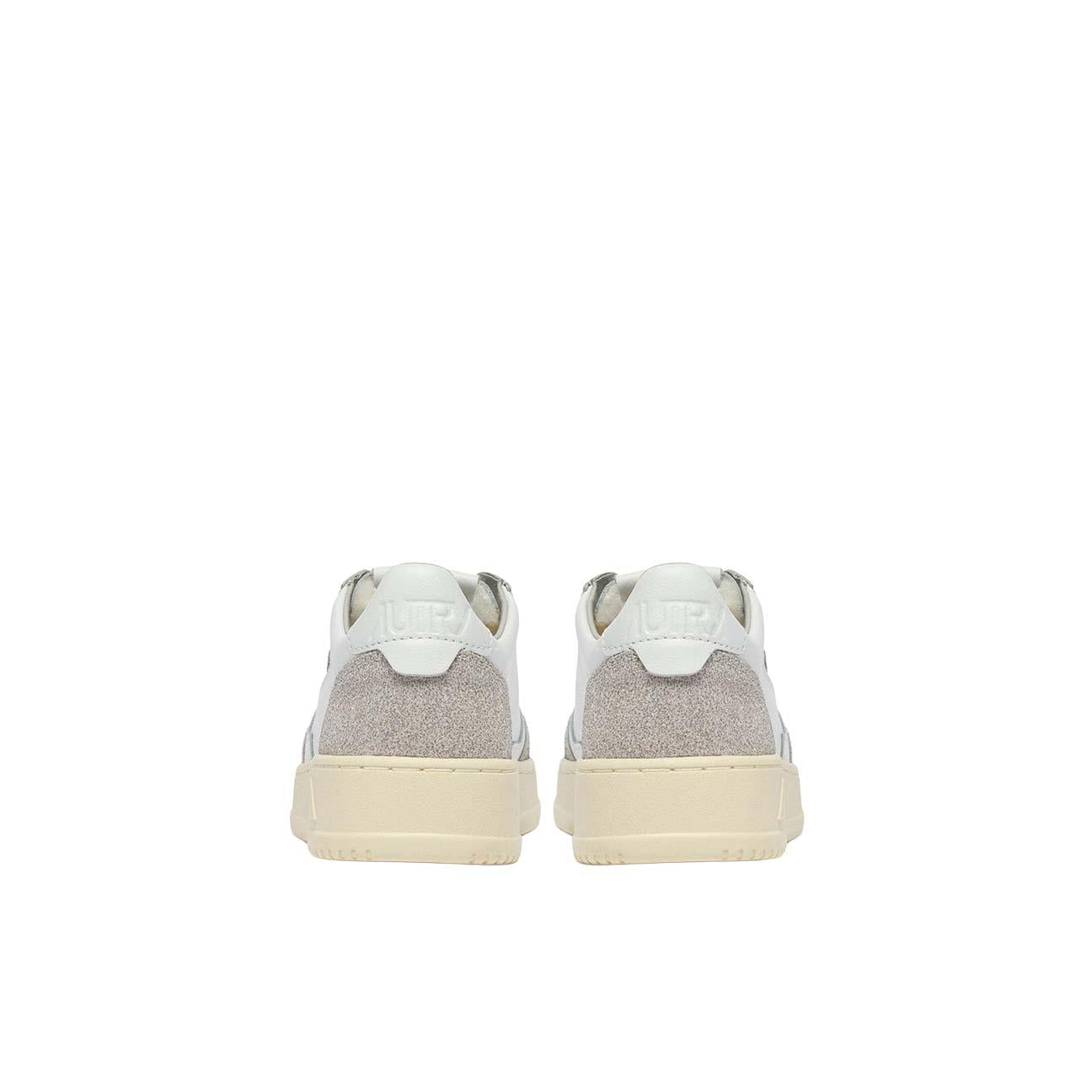 Sneakers donna Medalist Low in pelle Stars Grey AULW PK01 AUTRY 