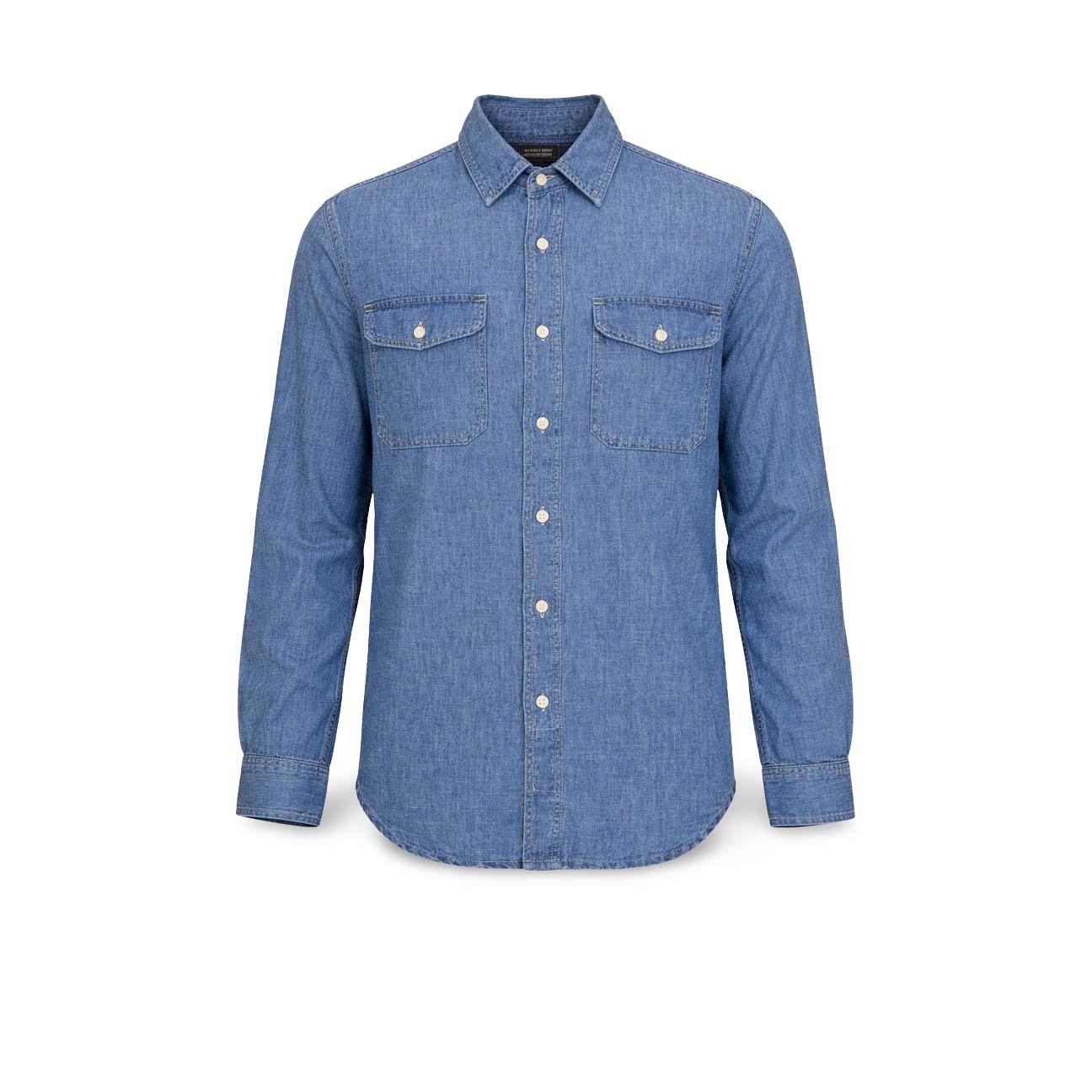 Camicia uomo CPO in Chambray CPO CHAMBRAY CHESAPEAKE'S 