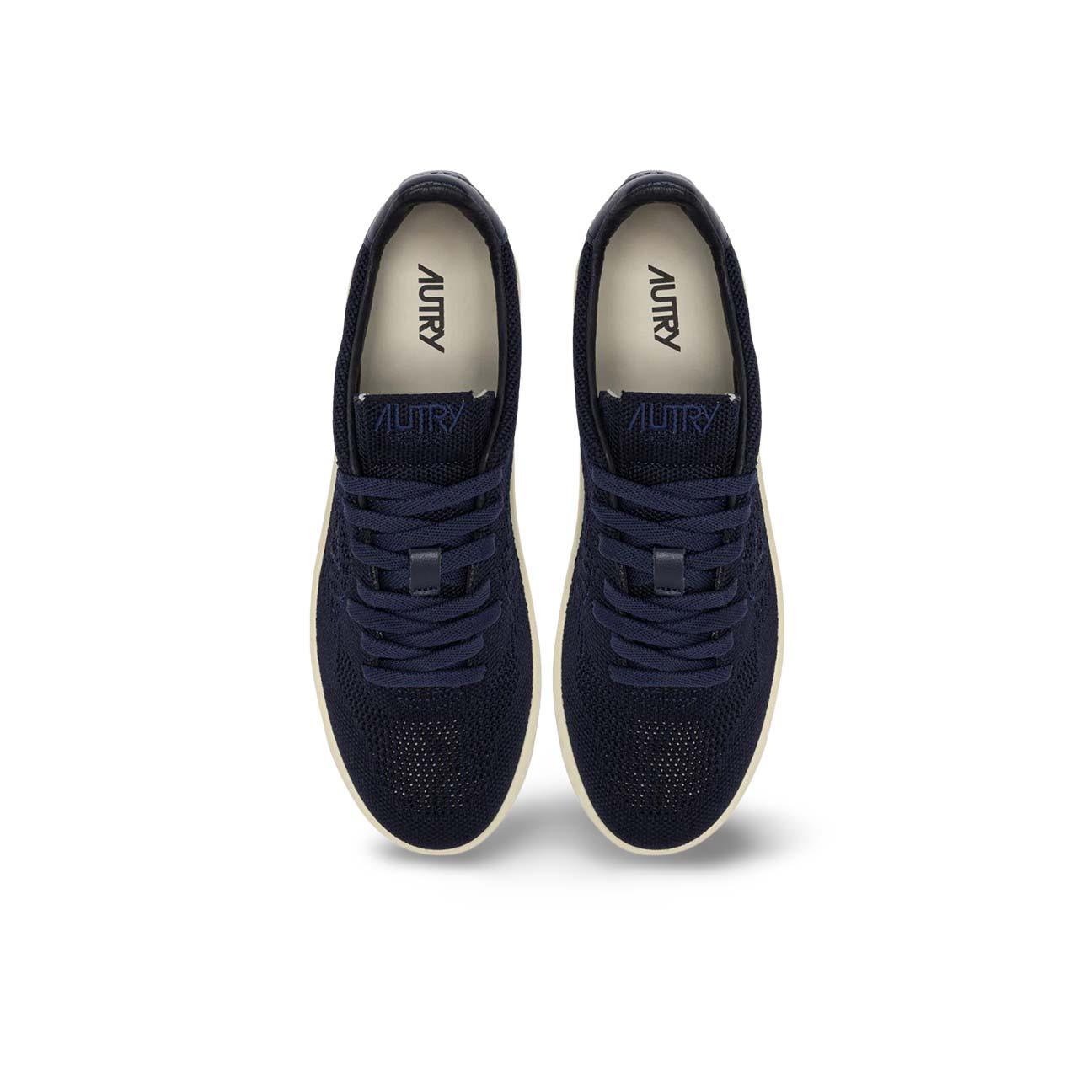 Sneakers uomo Medalist Easeknit KB05 low Marrone e Avorio<BR/> EKLM KN25 AUTRY 
