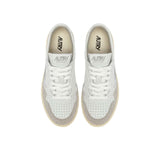 Sneakers donna Medalist Low in pelle Stars Grey AULW PK01 AUTRY 