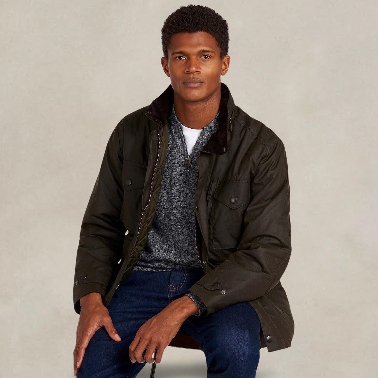 Giacca uomo Sapper Wax Olive MWX0020 OL71 OILVE BARBOUR 