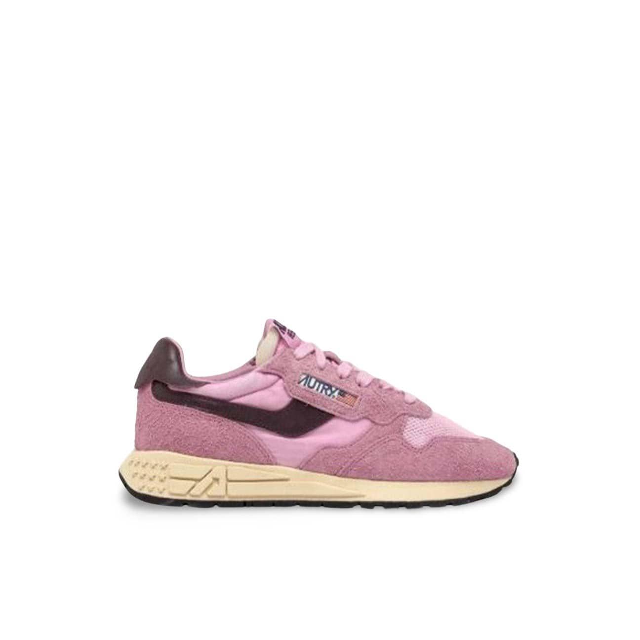 Sneakers donna Reelwind Low Rosa e Marrone WWLW UT11 AUTRY 