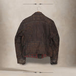Giubbotto Vintage Levi's in Pelle Anni '50 AL01 UNICA THE VINTAGE GOODS COMPANY 