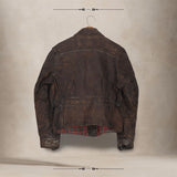 Giubbotto Vintage Levi's in Pelle Anni '50 AL01 UNICA THE VINTAGE GOODS COMPANY 