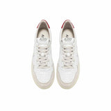 Sneakers uomo Medalist Low LS43  in pelle e suede Rosso AULM LS43 AUTRY 
