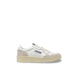 Sneakers uomo Medalist Low LS33  in pelle e suede Bianco AULM LS33 AUTRY 
