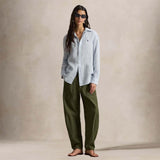 Camicia donna in lino Classic Fit 211A96158 003 POLO RALPH LAUREN 