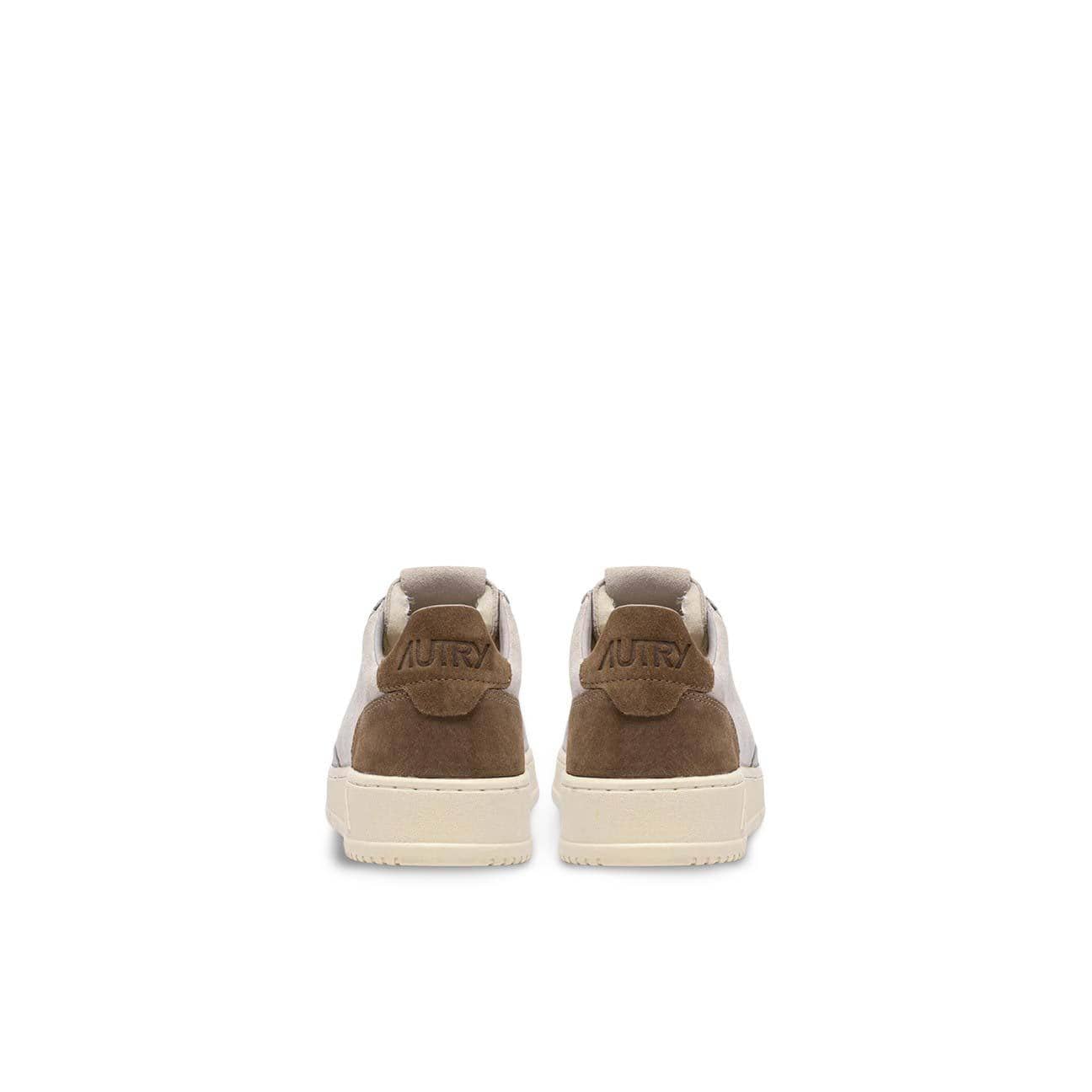Sneakers uomo Medalist Low in suedeTS27  Grigio e Beige AULM TS27 AUTRY 