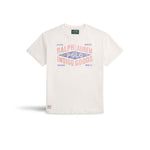 T-Shirt uomo in cotone con grafica Bianco 710B13524 001 POLO RALPH LAUREN 