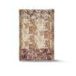 Scialle in seta stampata Multicolor Beige