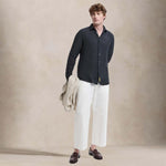 Camicia uomo in lino Bradford Nero BRAD TC TC162 283 B.D. BAGGIES 