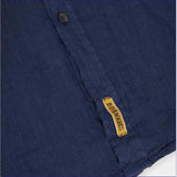 Camicia uomo in lino Bradford Indaco BRAD TC TC162 B73 B.D. BAGGIES 