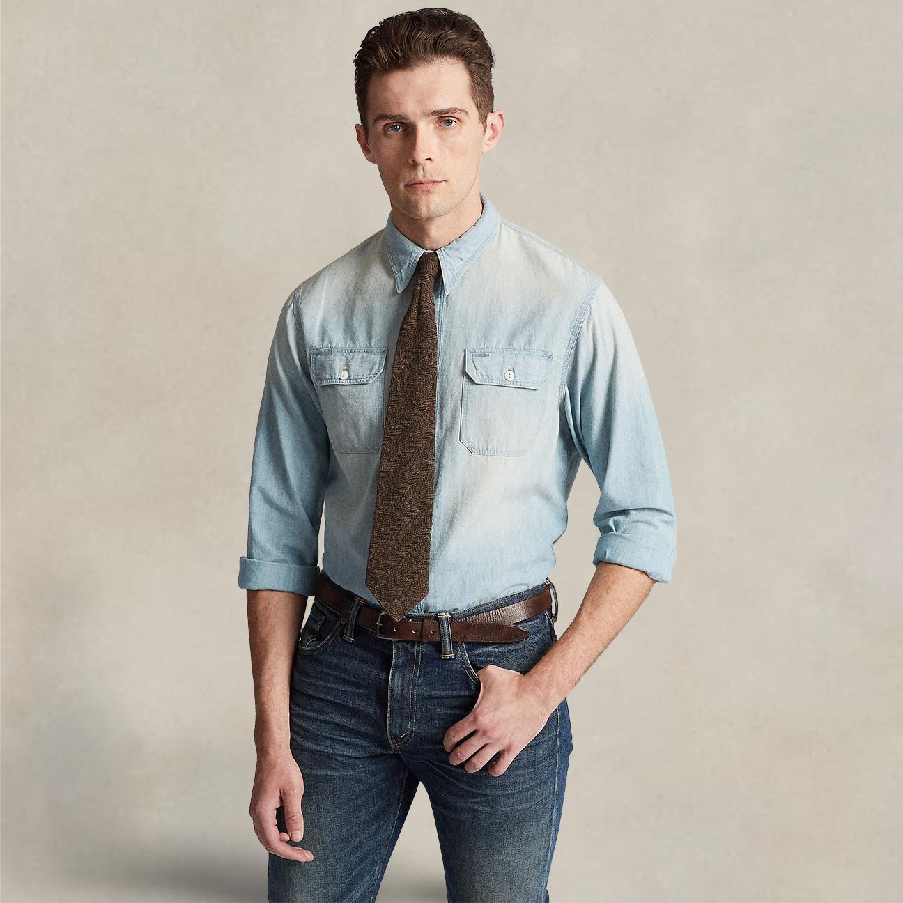 RRL 782725736001MEDIUM WASH