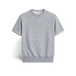 Felpa uomo in cotone Glendale Grigio GLENDALE GREY MELANGE CHESAPEAKE'S 
