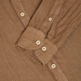Camicia uomo in lino Bradford Tabacco BRAD TC TC162 M04 B.D. BAGGIES 