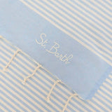 Telo mare Foutas a righe Azzurro e Bianco FOUT012 07696L   S 31 MC2 SAINT BARTH 