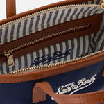 Borsa donna mini City Bag in nylon  Blue CB0005 00288L  0018 MC2 SAINT BARTH 