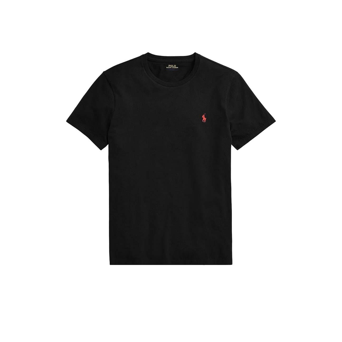 T-Shirt uomo Custom Slim Fit Nero 710680785 001 POLO RALPH LAUREN 