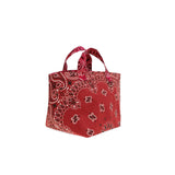 Borsa donna Basket Rosso CAMINIBASK VINTAGE REAL RED CALL IT BY YOUR NAME 