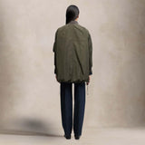 Giubbotto donna Bomber in nylon Verde Militare N622 P008 237 ASPESI 