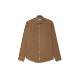 Camicia uomo in lino Bradford Tabacco BRAD TC TC162 M04 B.D. BAGGIES 