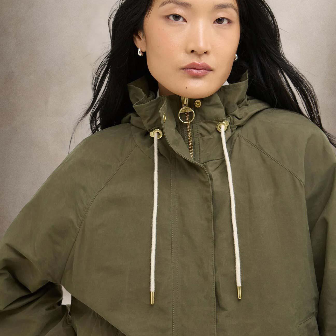 Giacca donna antipioggia Hawkridge Olive LSP0306 OL72 BARBOUR 