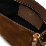 Borsa donna Bloom in pelle scamosciata Cognac BS12036 CM PL 099 GIANNI CHIARINI 