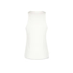 Top donna a coste Bianco FD3902 1033 CIRCOLO1901 