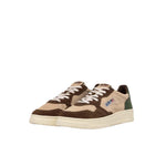 Sneakers uomo Medalist Low in suedeTS27  Beige e Verde AULM TS17 AUTRY 