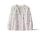 Camicia donna in cotone con ricami Bianco LIO0001 00429L   ALLOVER SEA MC2 SAINT BARTH 
