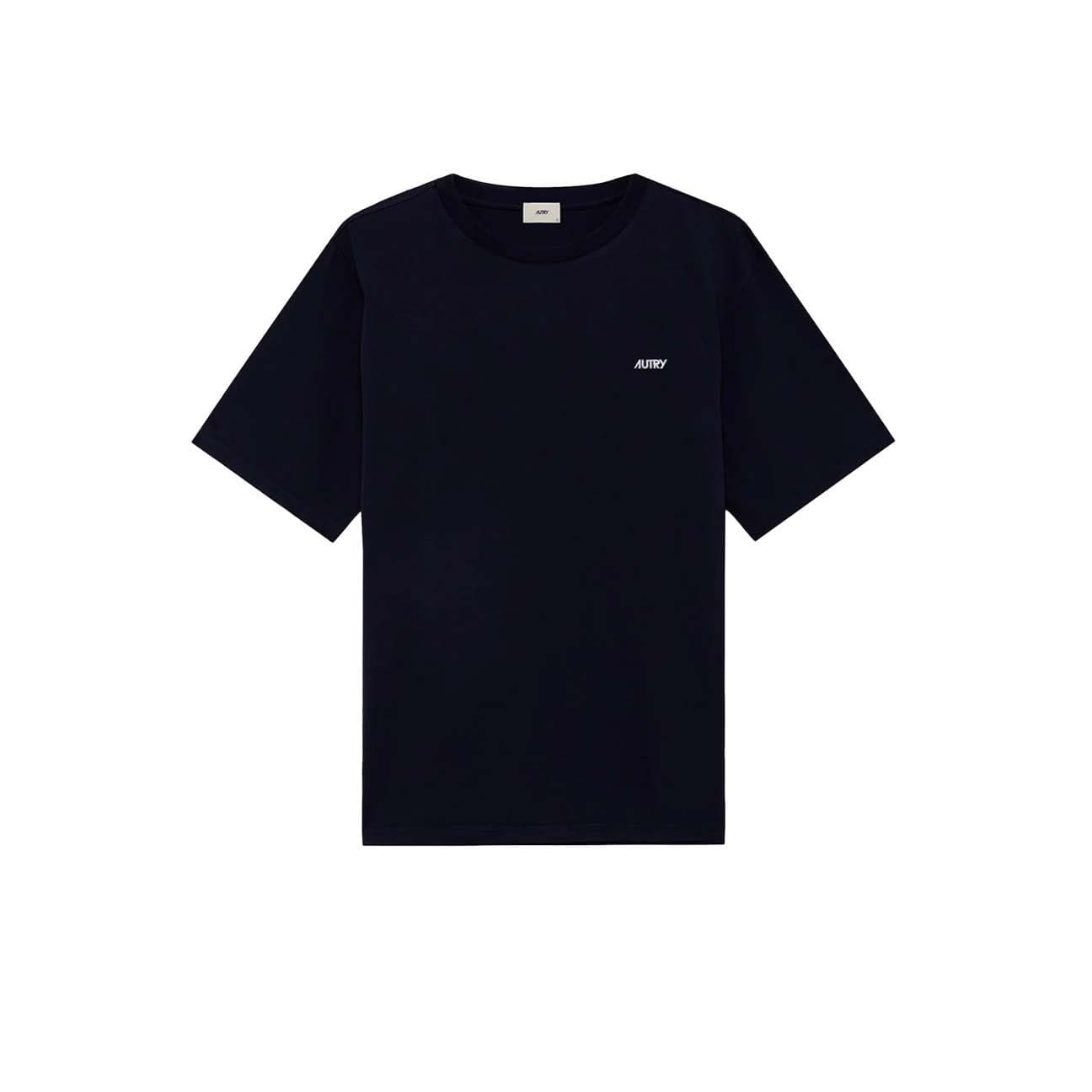 T-Shirt uomo girocollo con logo Blue TSPM 007B BLUE AUTRY 
